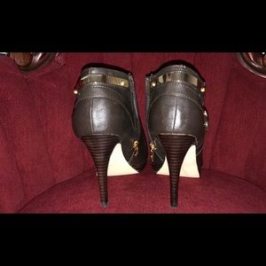 Marc Fisher brown booties